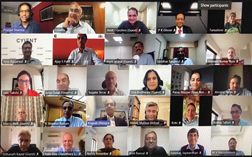 Virtual meeting of the CFO Board